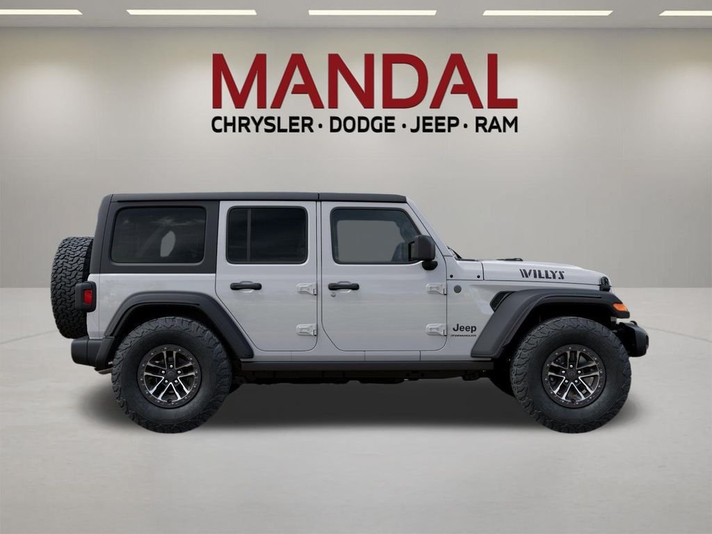New 2026 Bright White Clear-Coat Exterior Paint Jeep Willys image 21