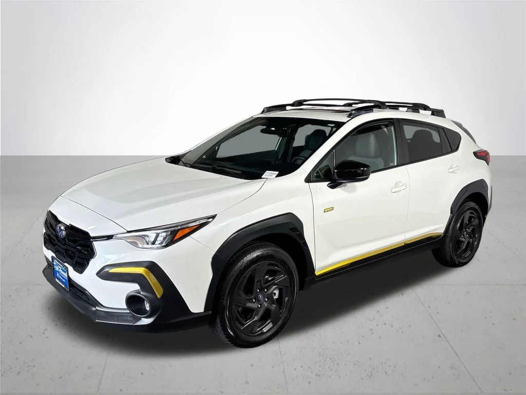 Certified Used 2025 White Subaru Sport image 2