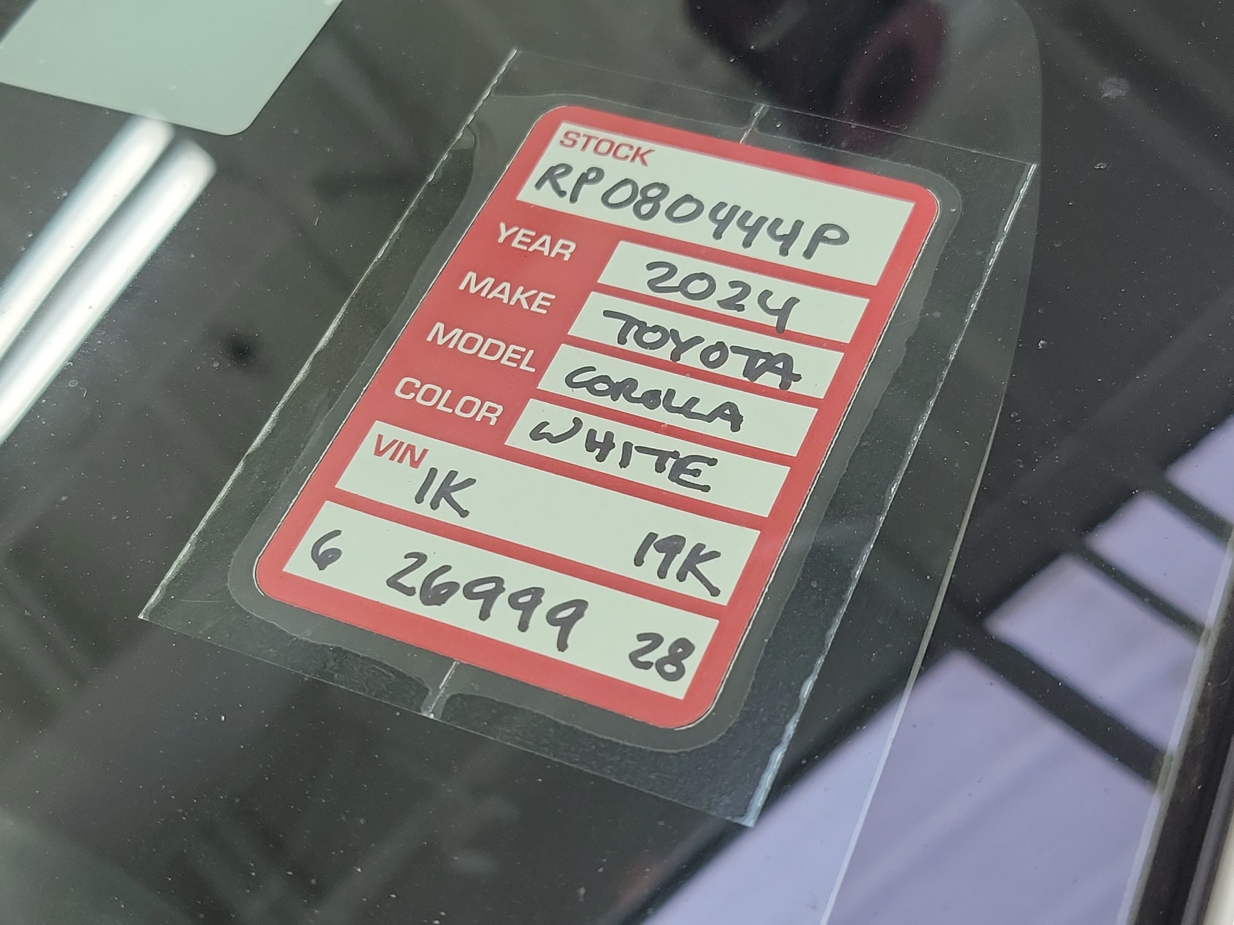Certified Used 2024 White Toyota LE image 30