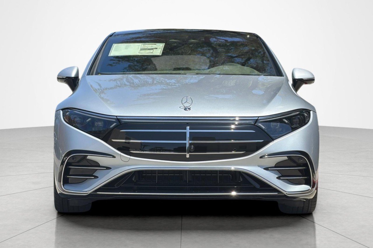New 2026 Cirrus Silver Metallic Mercedes-Benz EQS 450 4MATIC® Sedan image 8