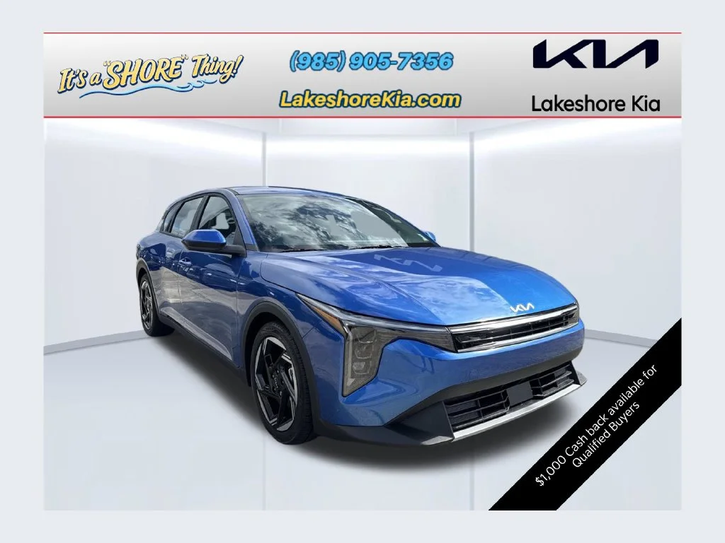 New 2026 Wave Blue Kia EX image 1