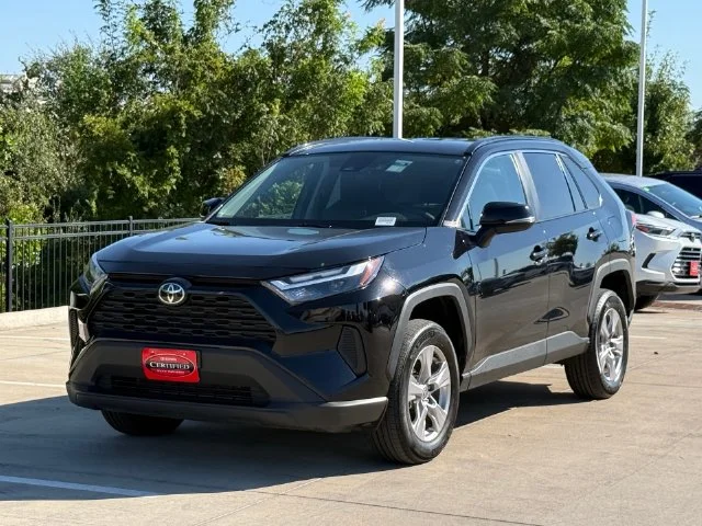 Certified Used 2025 MIDNIGHT BLACK METAL Toyota XLE image 9