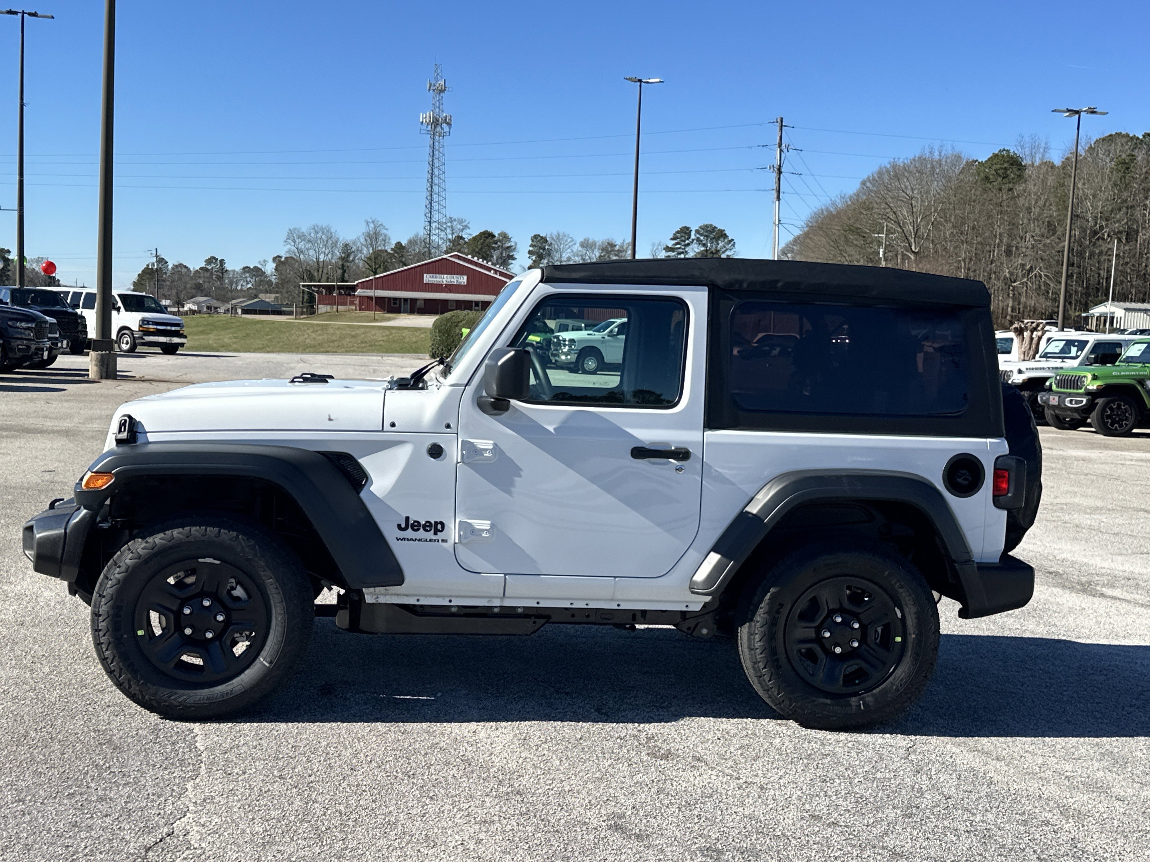 New 2026 Bright White Clearcoat Jeep Sport image 5