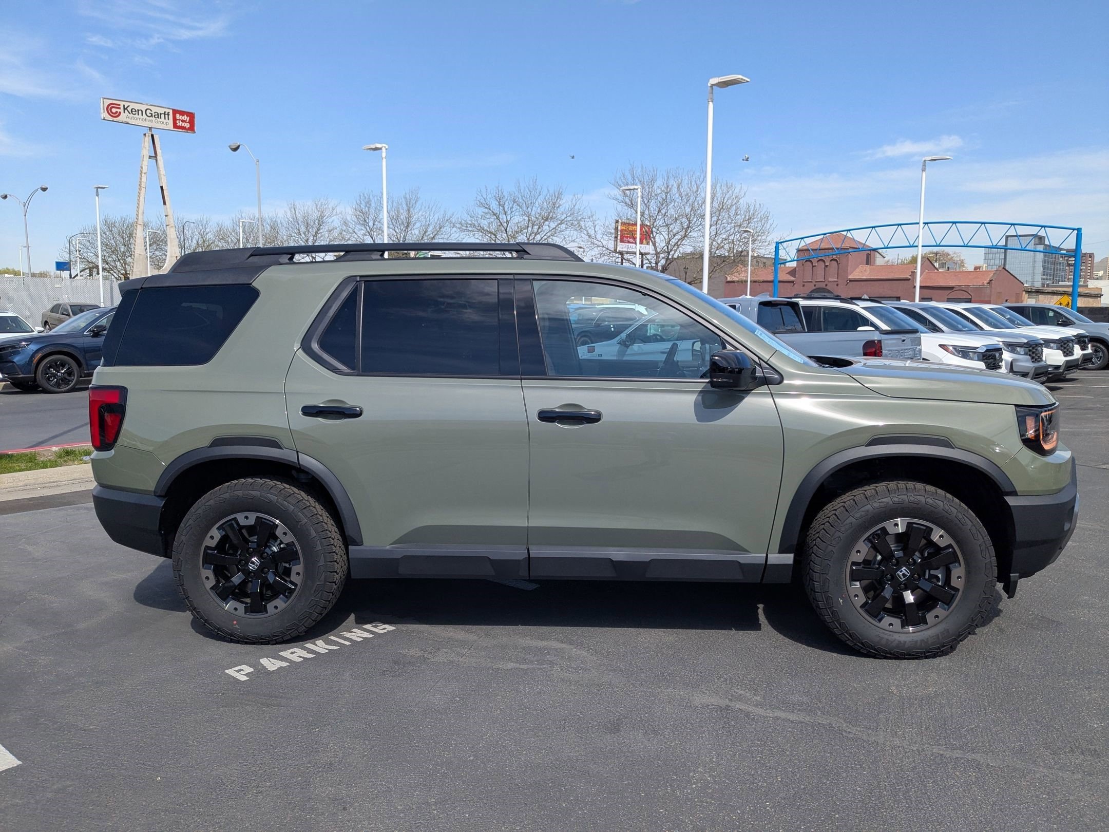 New 2026 Green Honda TrailSport Elite AWD image 2