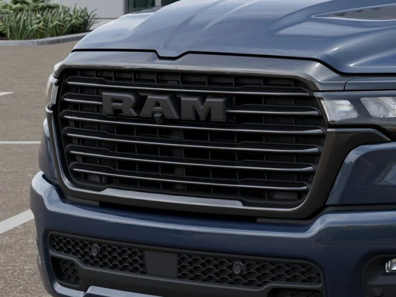 New 2026 Forged Blue Metallic Exterior Paint RAM Laramie image 11