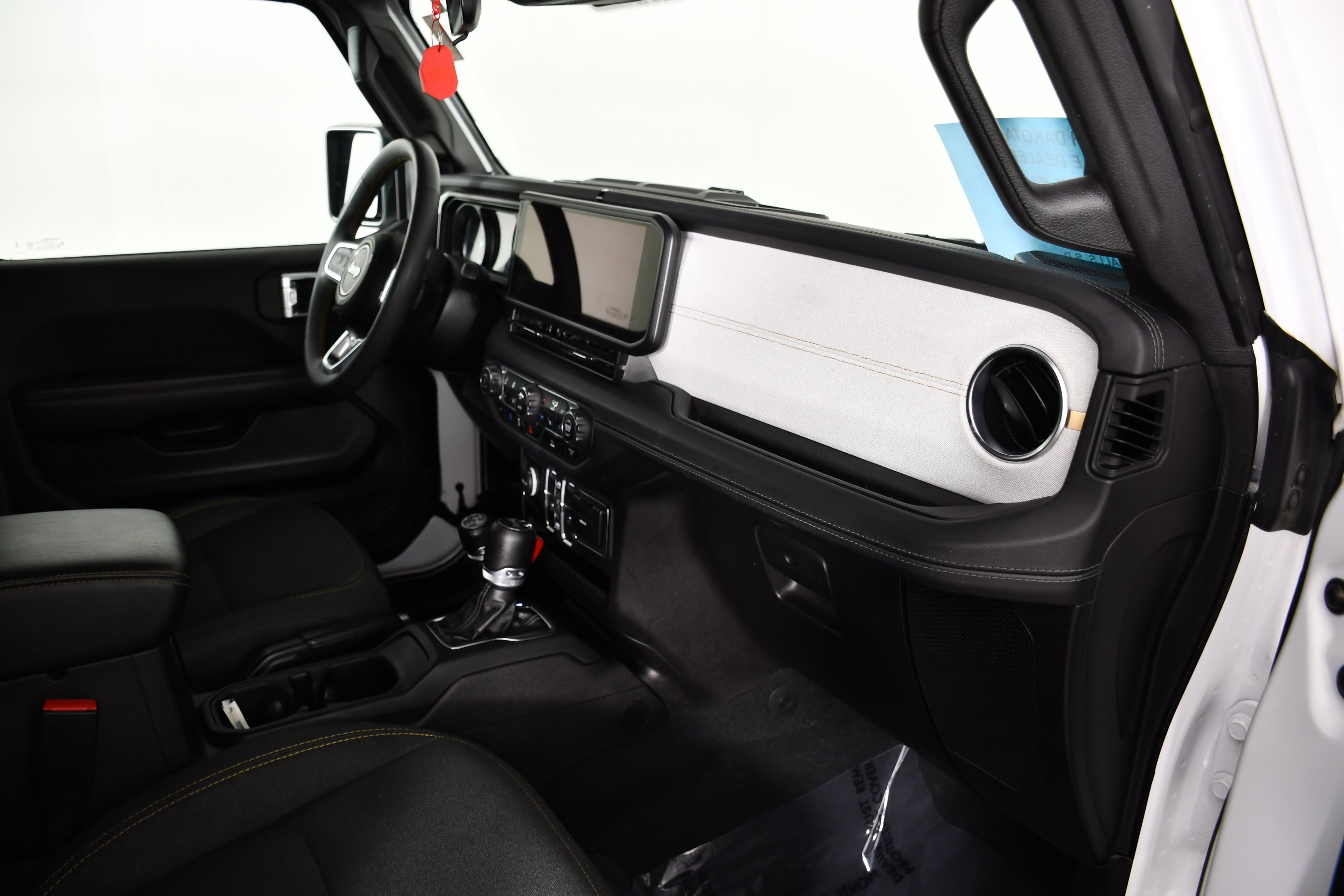 Used 2024 Bright White Clearcoat Jeep Sahara image 40