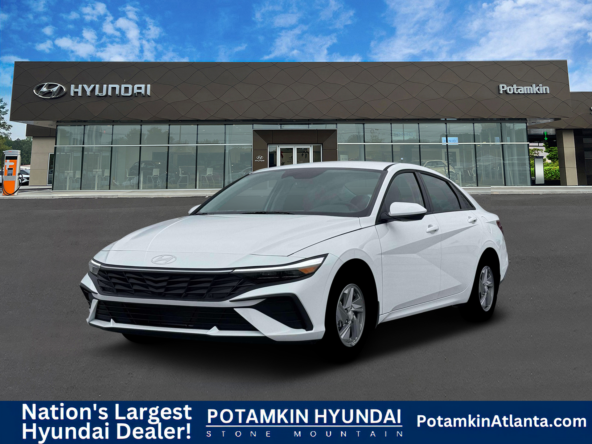 New 2026 Serenity White Hyundai SE image 1