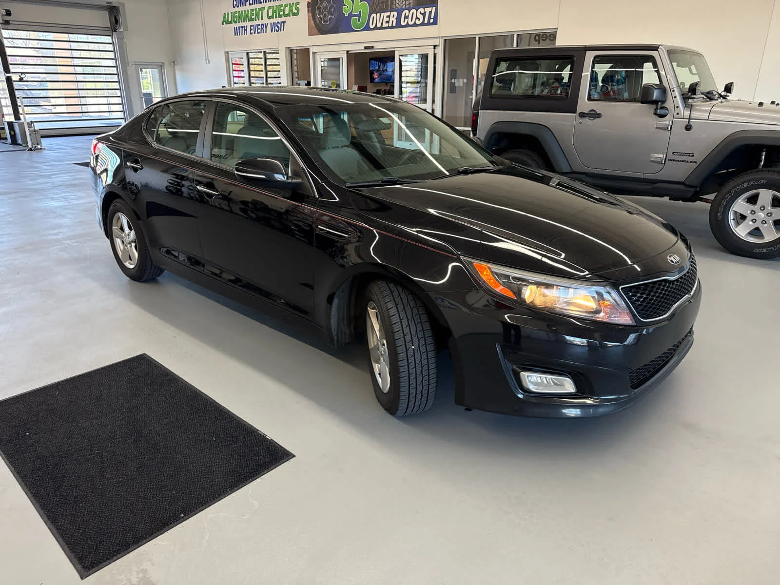 Used 2015 Ebony Black Kia LX image 3