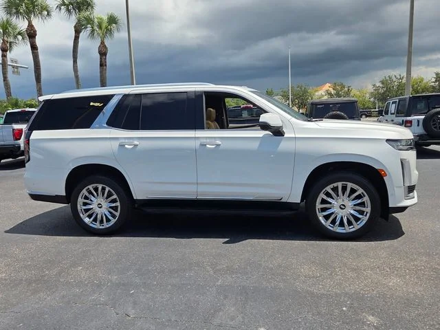 Used 2023 White Cadillac Premium Luxury image 8