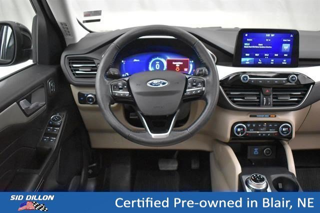 Certified Used 2021 Antimatter Blue Metallic Ford SEL image 3