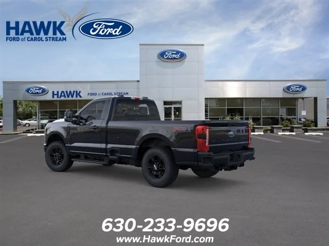 New 2025 Agate Black Metallic Ford F-350® XL image 4