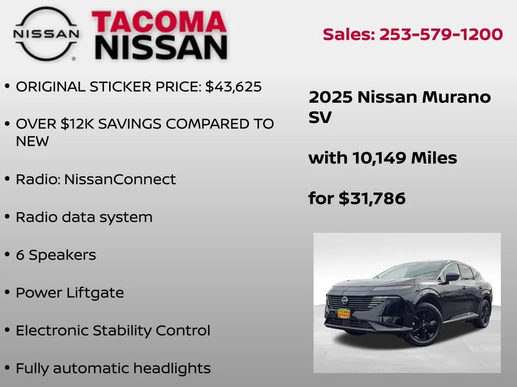 2025 Nissan Murano SV - Photo 6