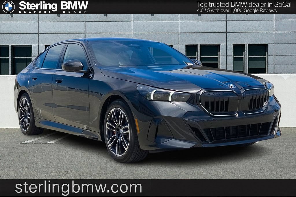 New 2026 Black Sapphire Metallic BMW 530i image 1