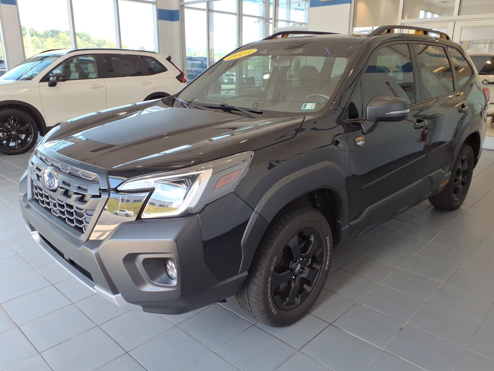 Used 2023 Crystal Black Silica Subaru Wilderness image 8
