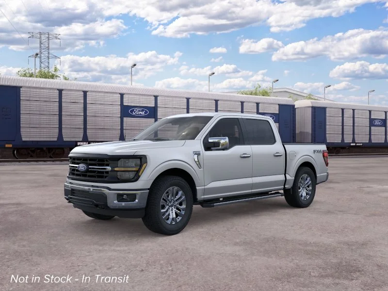 New 2026 Iconic Silver Metallic Ford XLT image 1