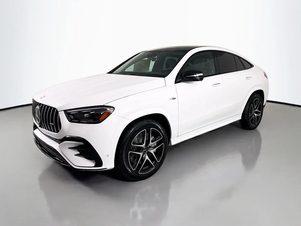 New 2026 MANUFAKTUR Moonlight White Metallic Mercedes-Benz GLE 53 AMG® image 1