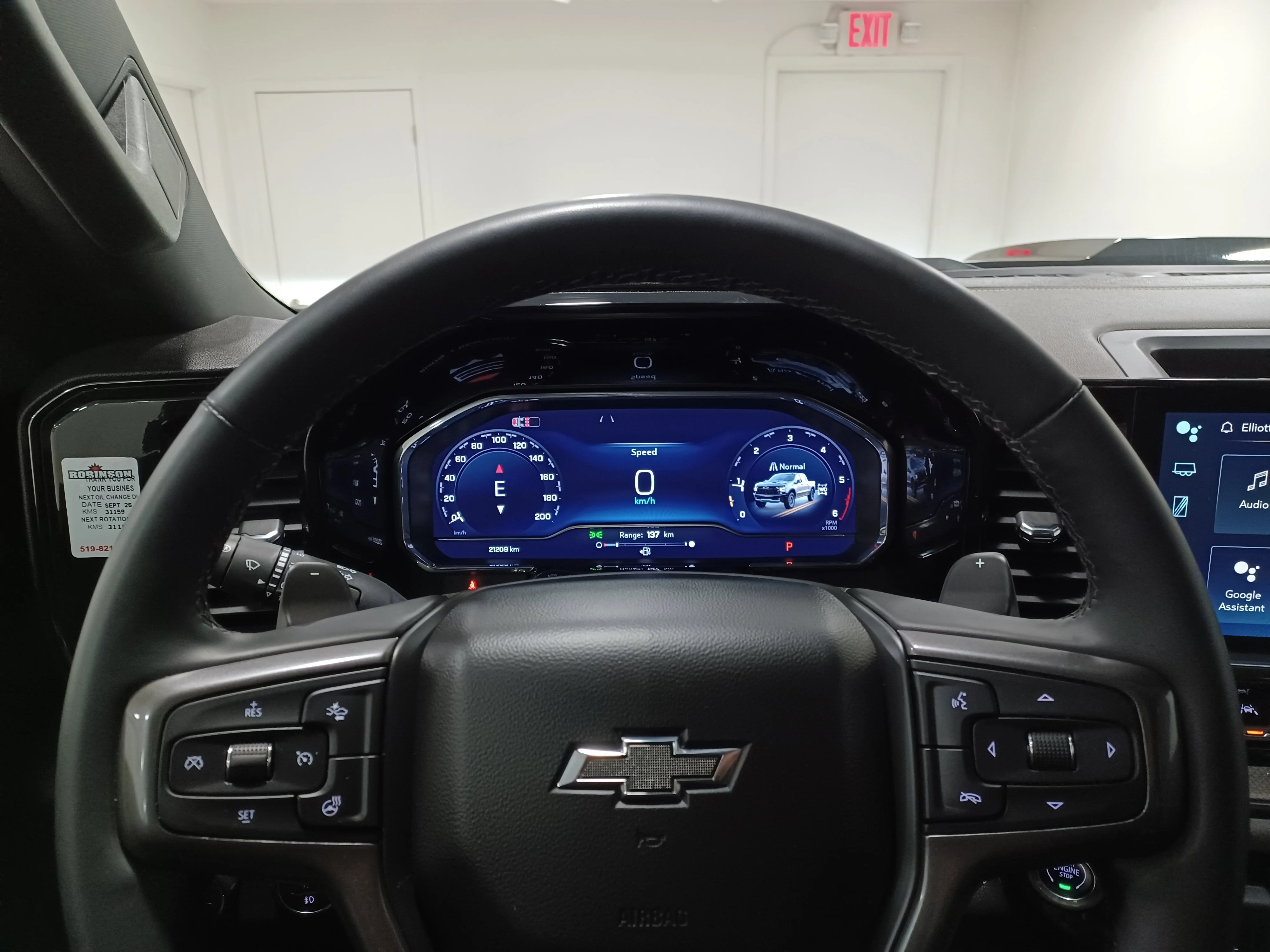 Certified Used 2024 Glacier Blue Metallic Chevrolet ZR2 4x4*Adaptive Cruise | Remote Start | Nav | Head Up Display | Cooled Leather | Htd Steering Wheel image 15