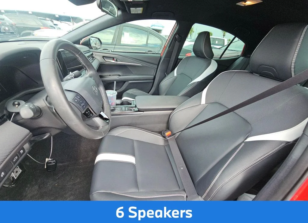 Used 2025 Red Toyota SE image 8