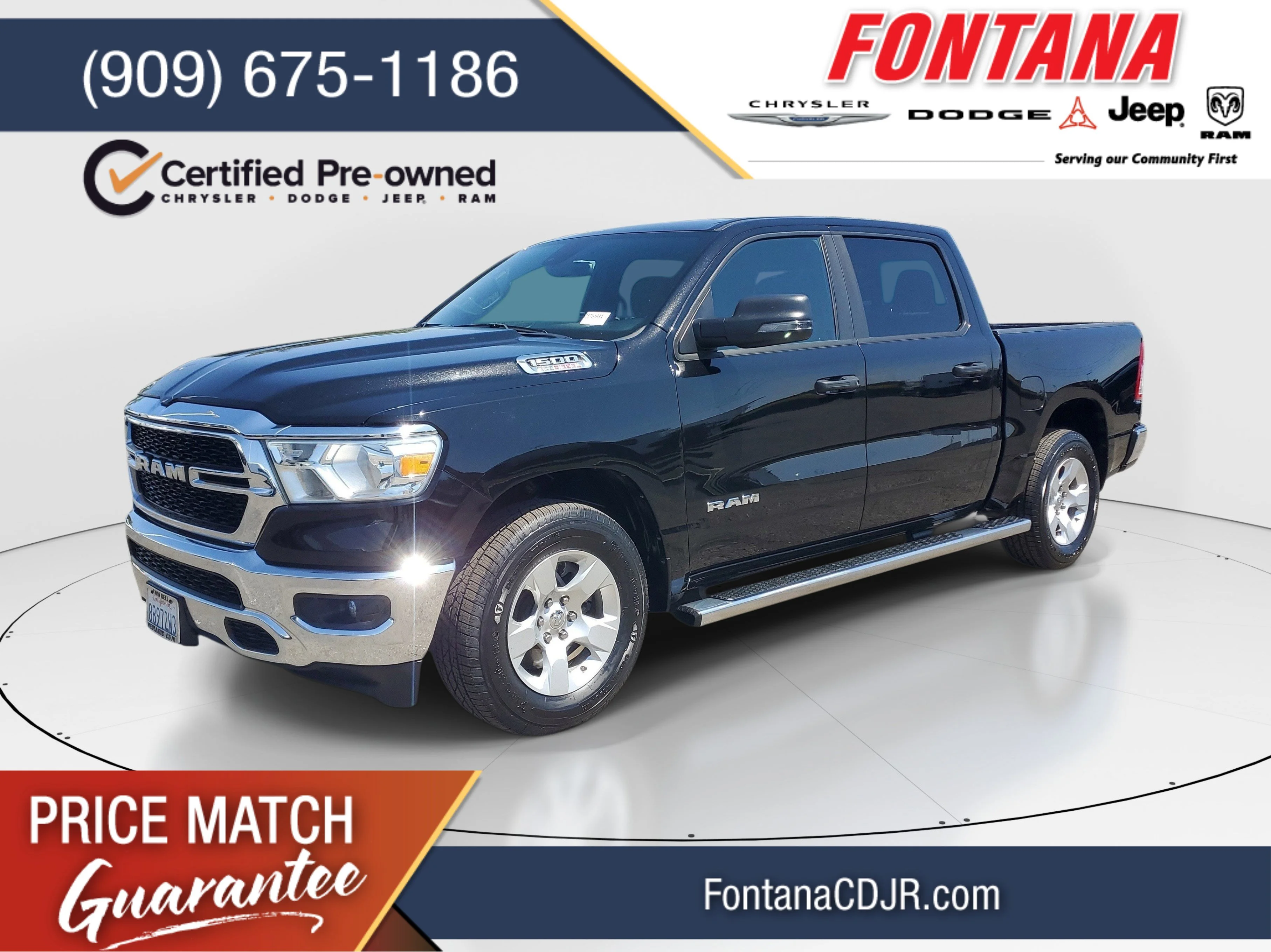 2023 RAM 1500 Big Horn/Lone Star 4x4 Crew Cab 5'7's photo