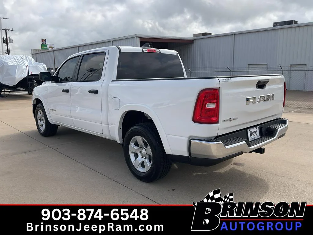 Used 2025 Bright White Clearcoat Ram Lone Star image 5