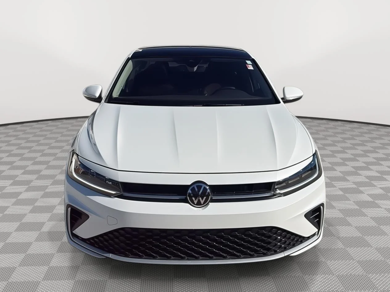 Certified Used 2025 Opal White Pearl Volkswagen SEL image 3