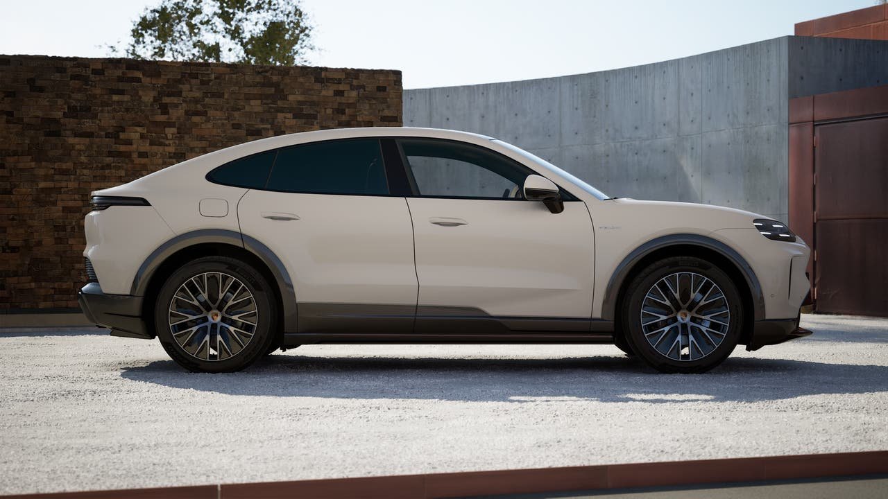 New 2026 White Porsche Coupe Electric image 6