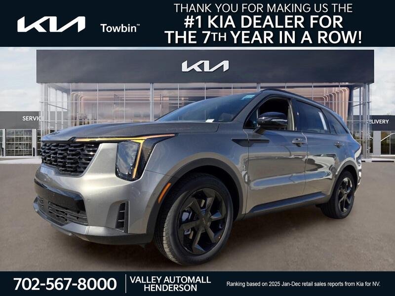 New 2026 Volcanic Sand Kia X-Line SX Prestige AWD image 1