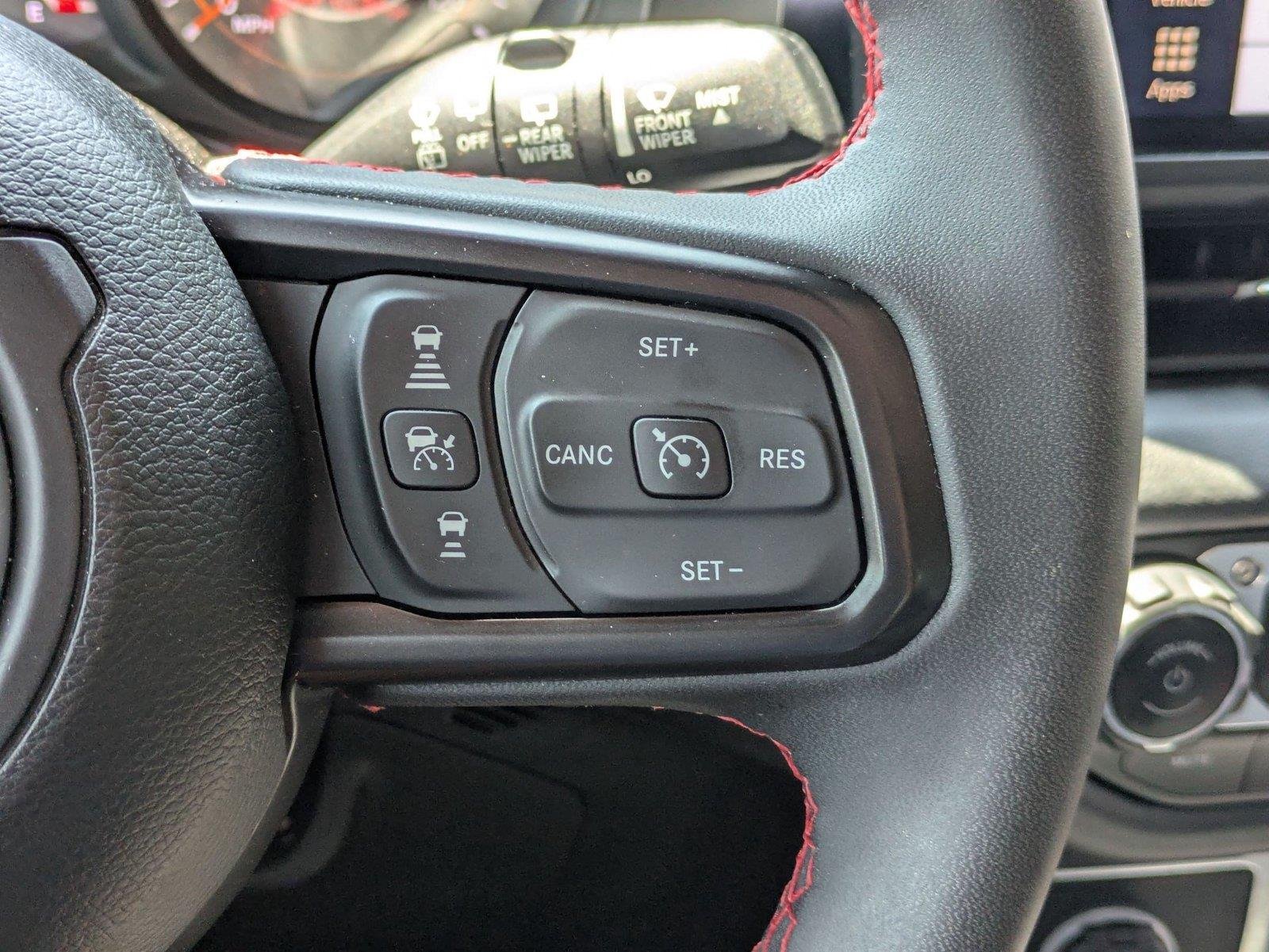 Used 2024 Firecracker Red Clearcoat Jeep Rubicon image 17