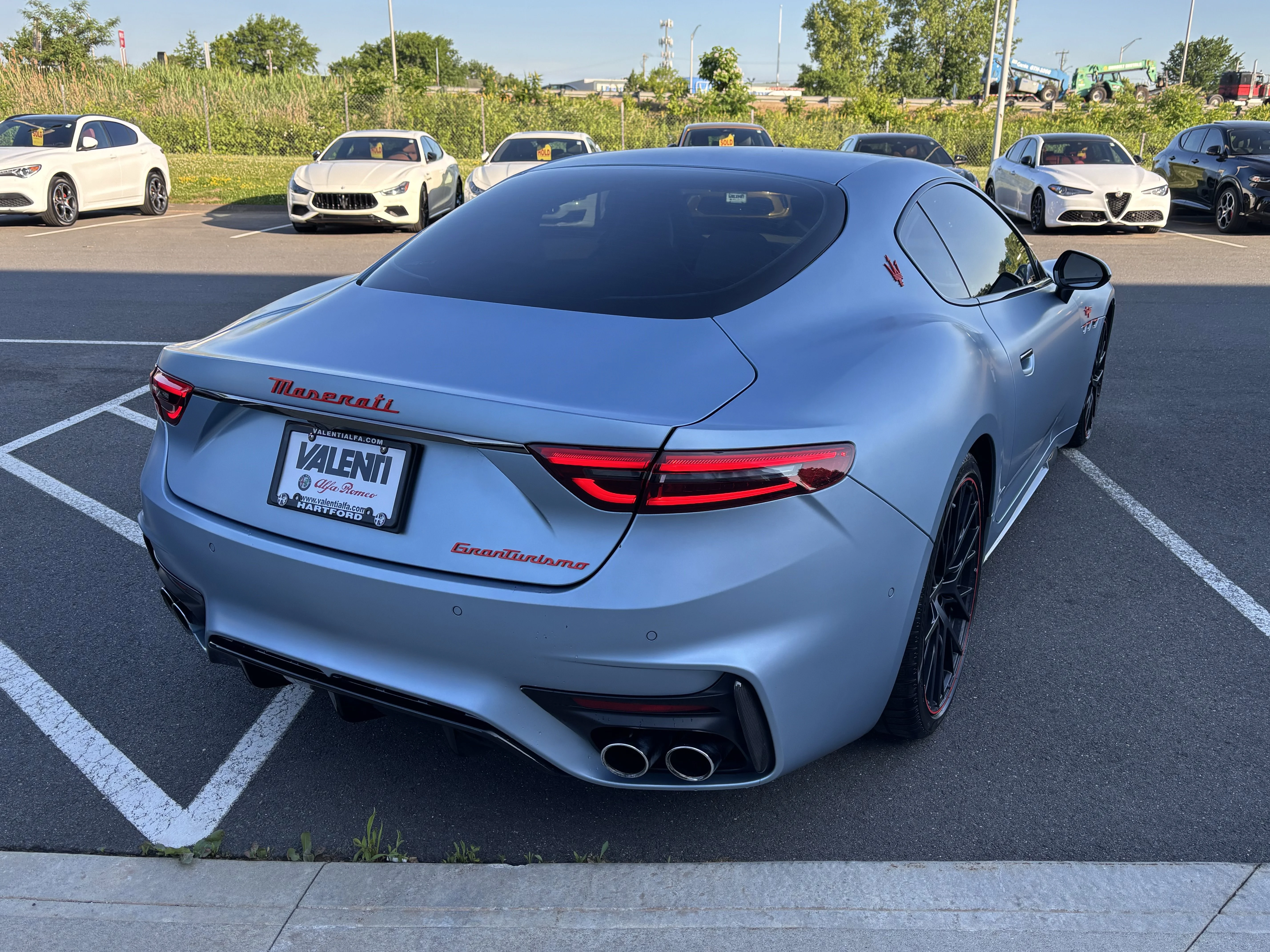 Certified Used 2024 Grigio Lamiera Matte Maserati Trofeo image 9