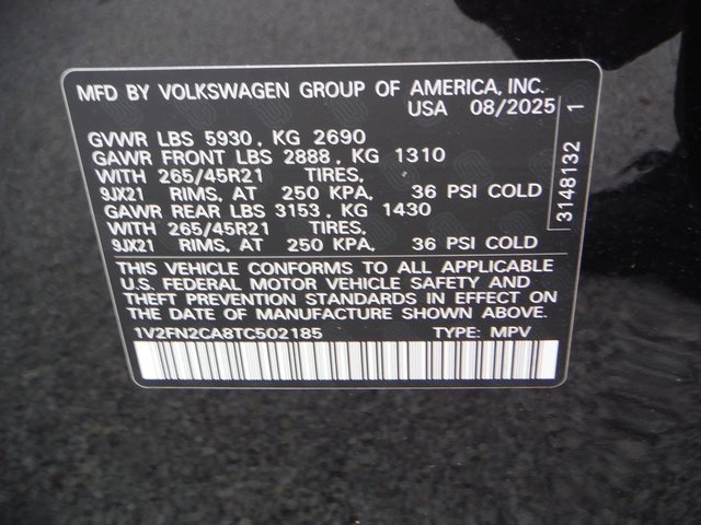 2026 Volkswagen Atlas SEL Premium R-Line - Photo 56