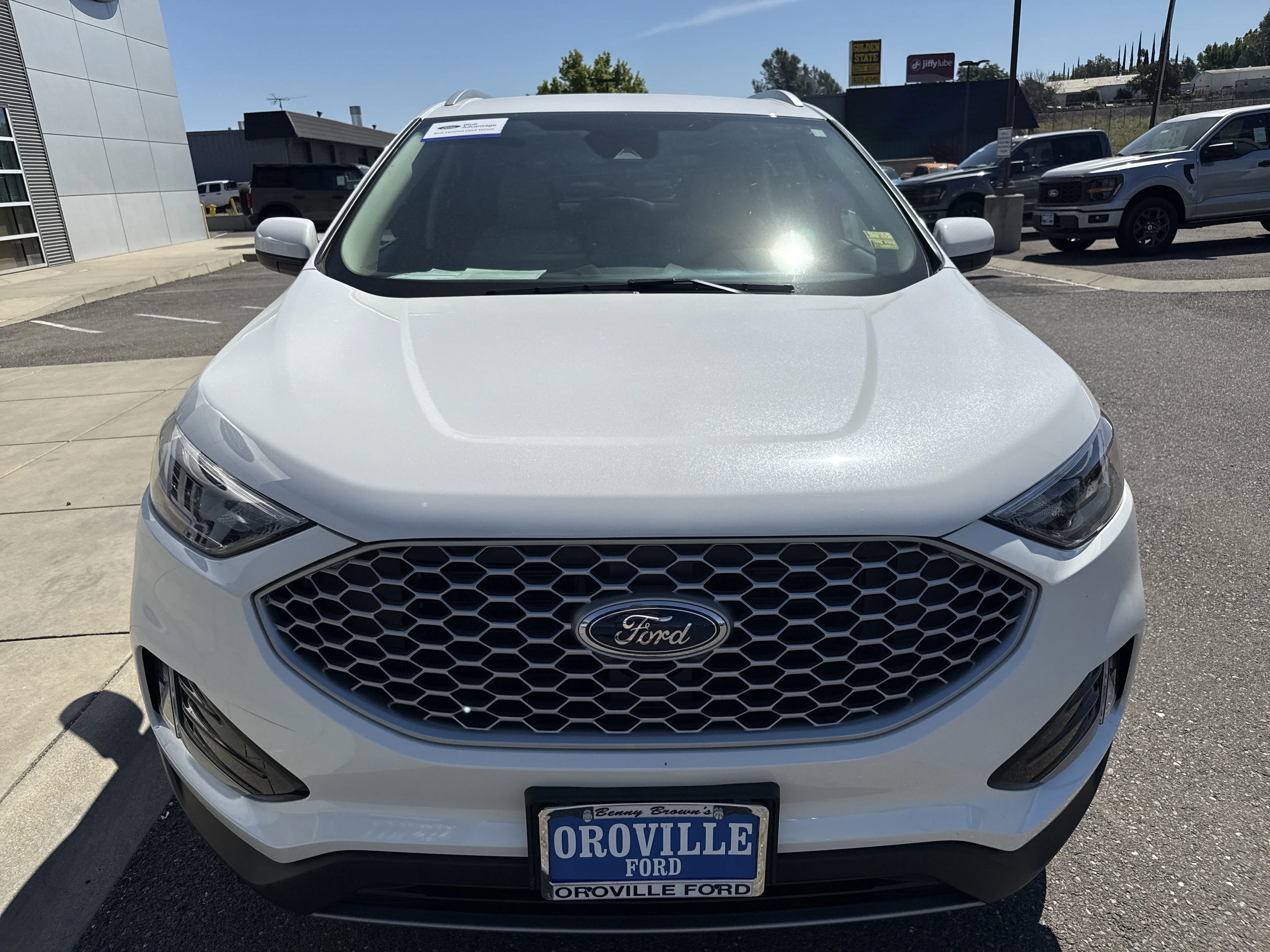 Used 2024 Star White Metallic Tri-Coat Ford SEL image 8