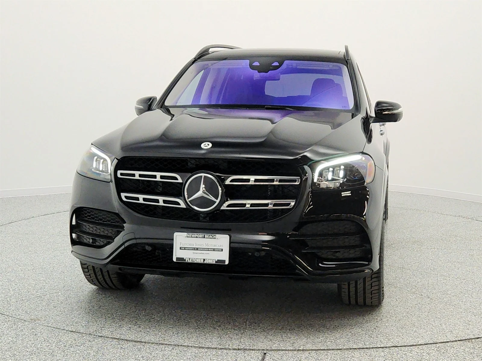 Certified Used 2023 Obsidian Black Metallic Mercedes-Benz GLS 580 4MATIC® SUV image 2