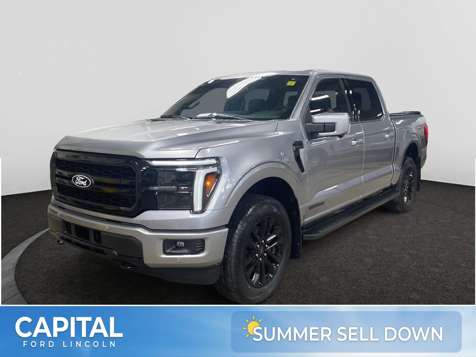 New 2026 Iconic Silver Metallic Ford Lariat image 1