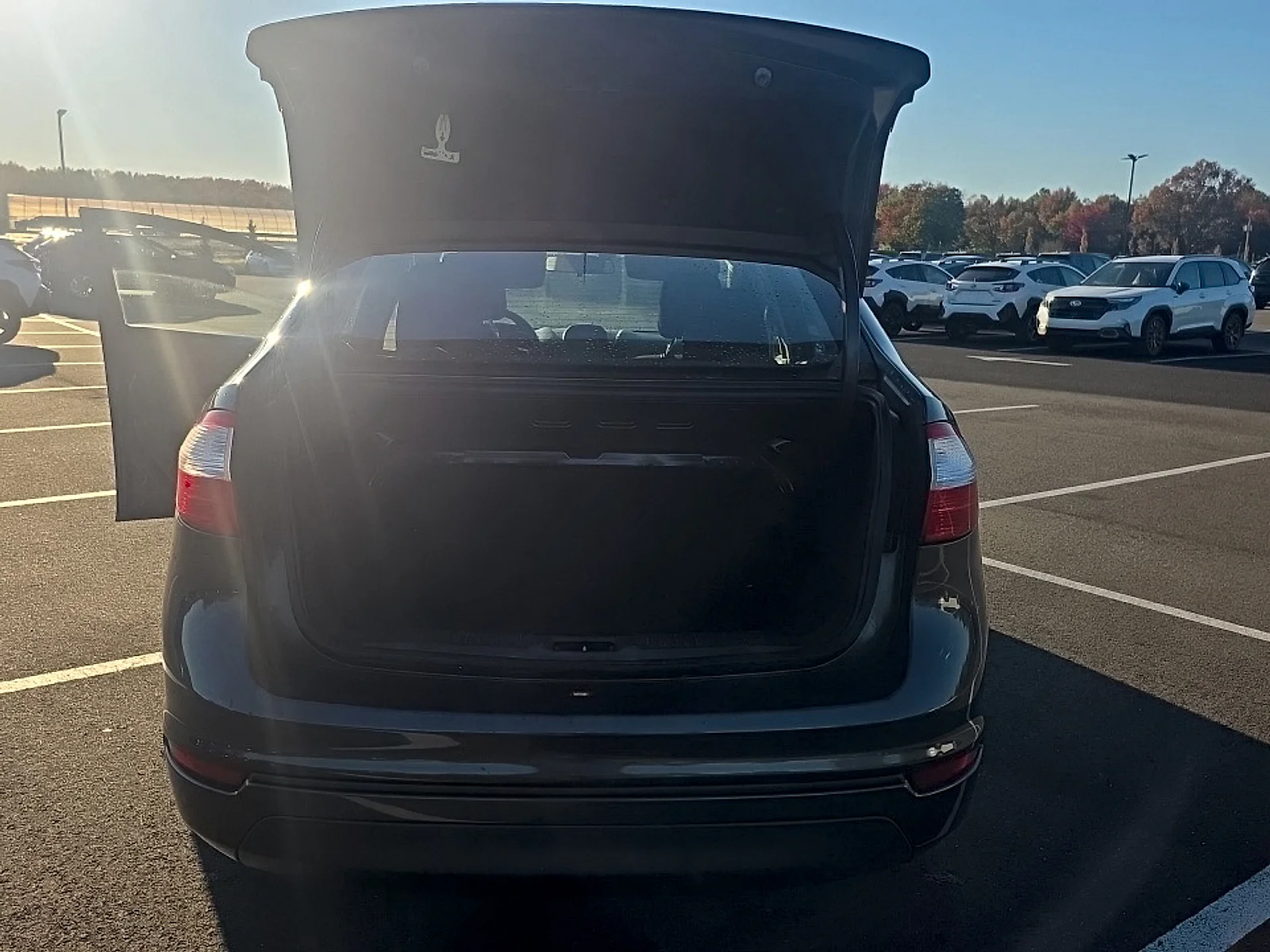 Used 2017 Magnetic Metallic Ford SE image 6