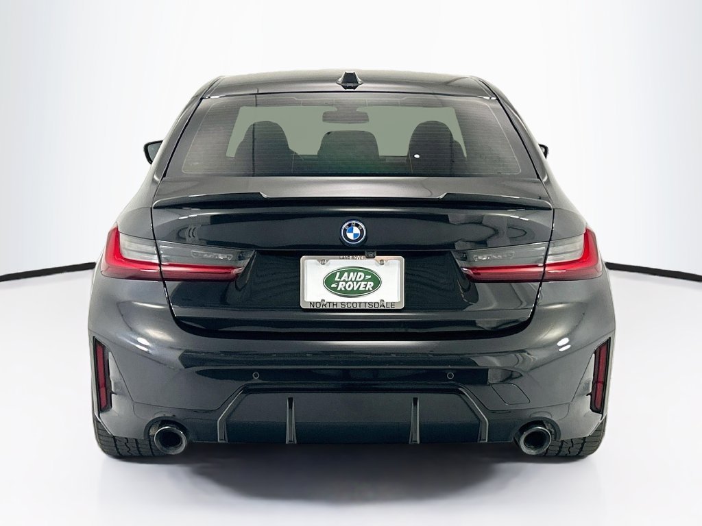 Certified Used 2023 Black Sapphire Metallic BMW 330e iPerformance image 6