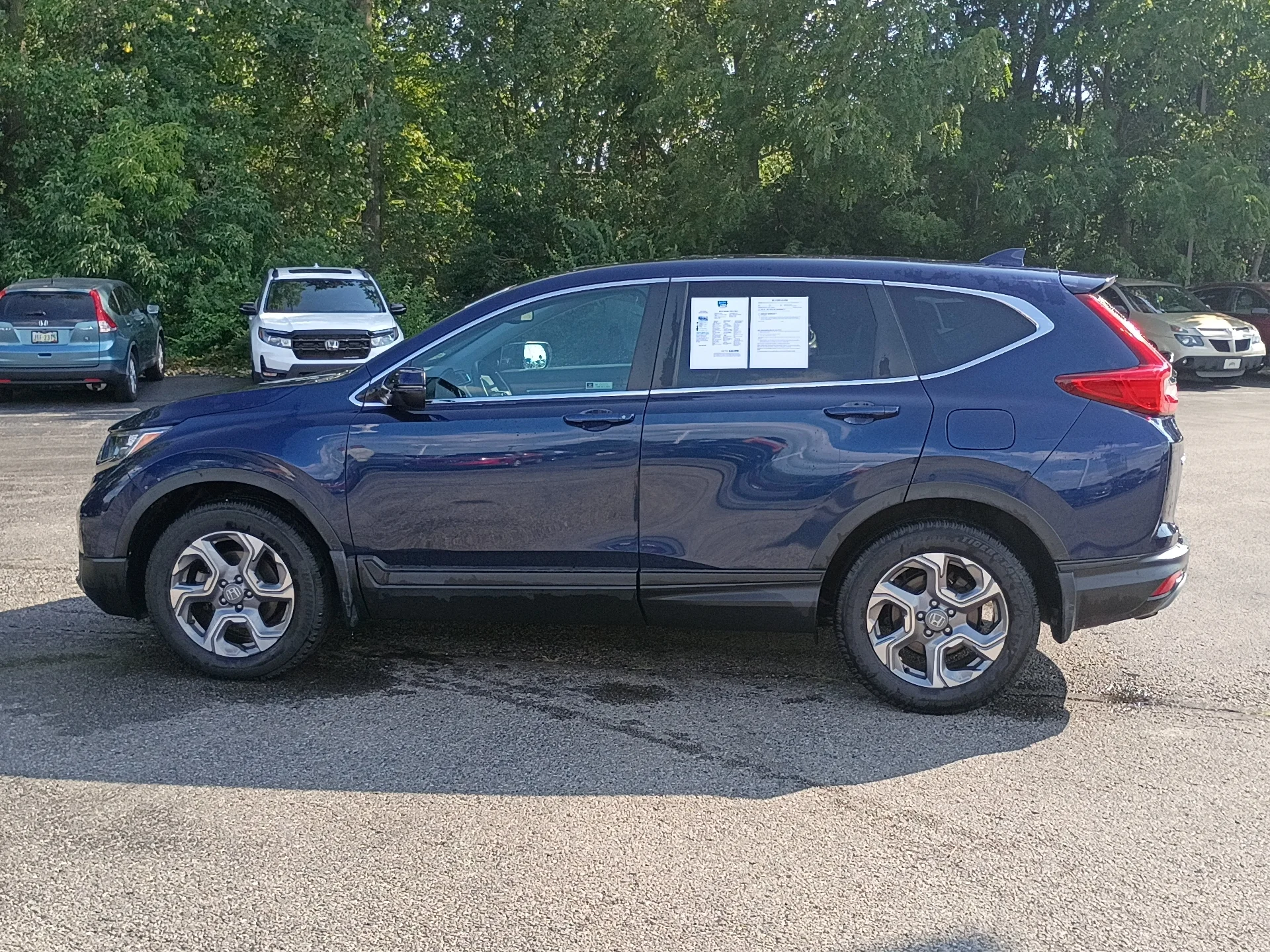 Certified Used 2018 Obsidian Blue Pearl Honda EX-L image 6