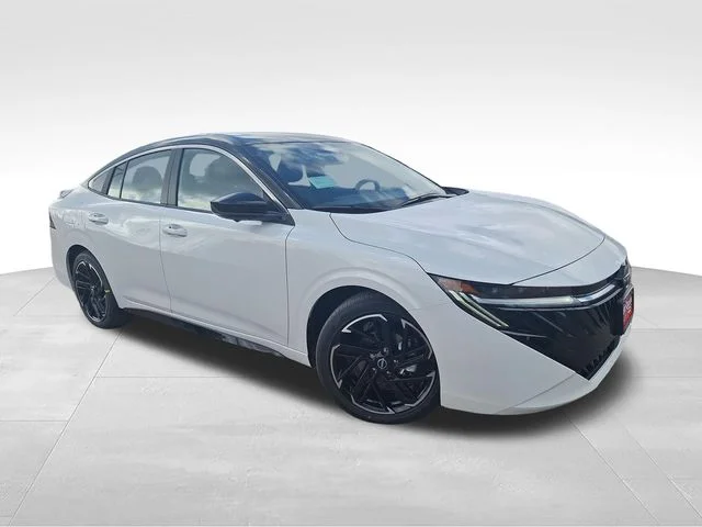 New 2026 Aspen White TriCoat / Super Black Two-tone Nissan SR image 1