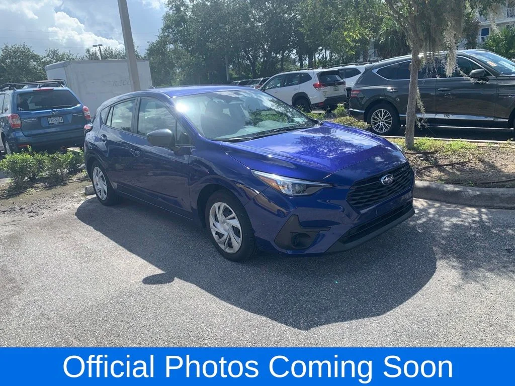 Used 2024 Blue Subaru Base image 1