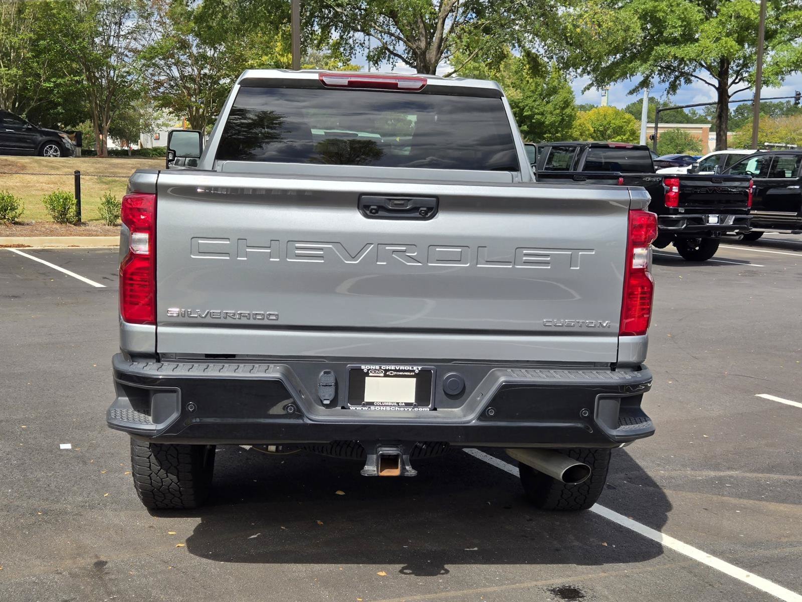 Used 2024 Sterling Gray Metallic Chevrolet Custom image 11