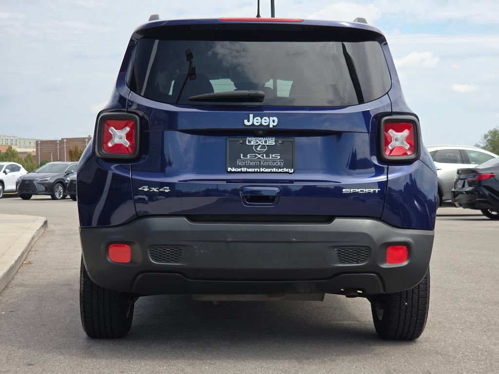 Used 2018 Jetset Blue Jeep Sport image 23