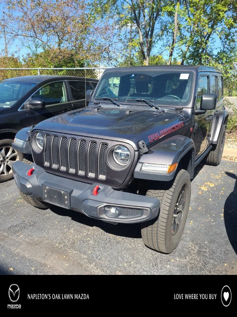 Used 2020 Gray Jeep Unlimited Rubicon image 1