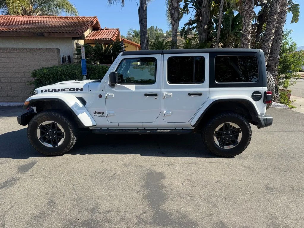 Used 2021 White Jeep Unlimited Rubicon image 8