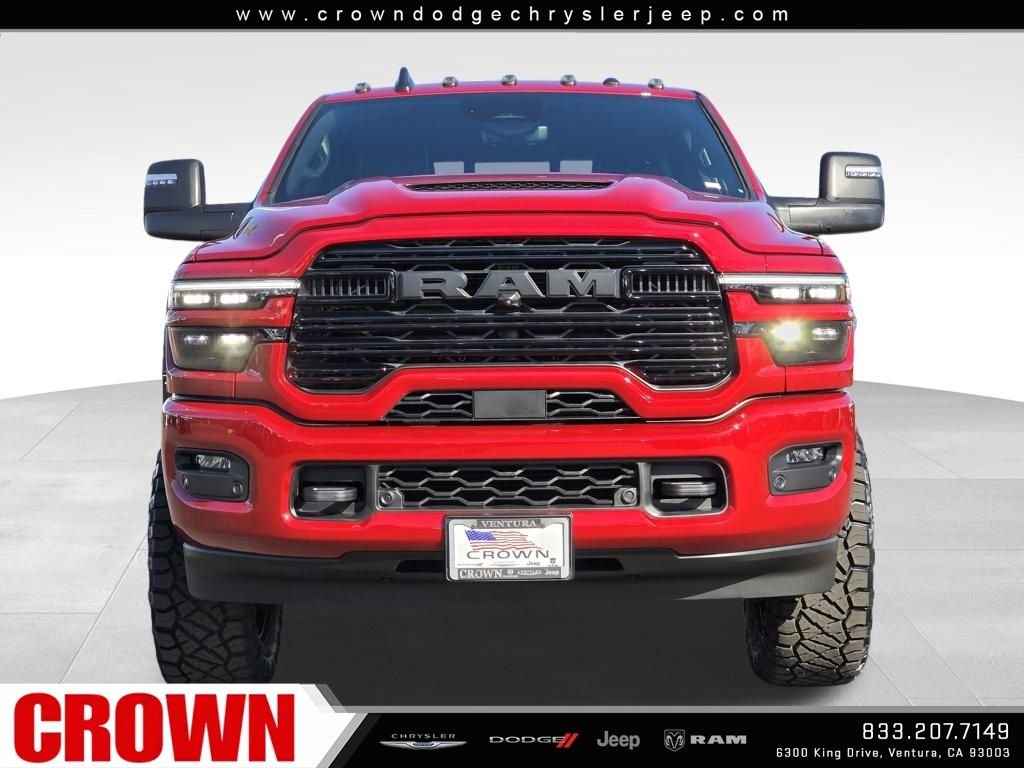 New 2026 Molten Red Pearl-Coat Exterior Paint RAM Laramie image 2