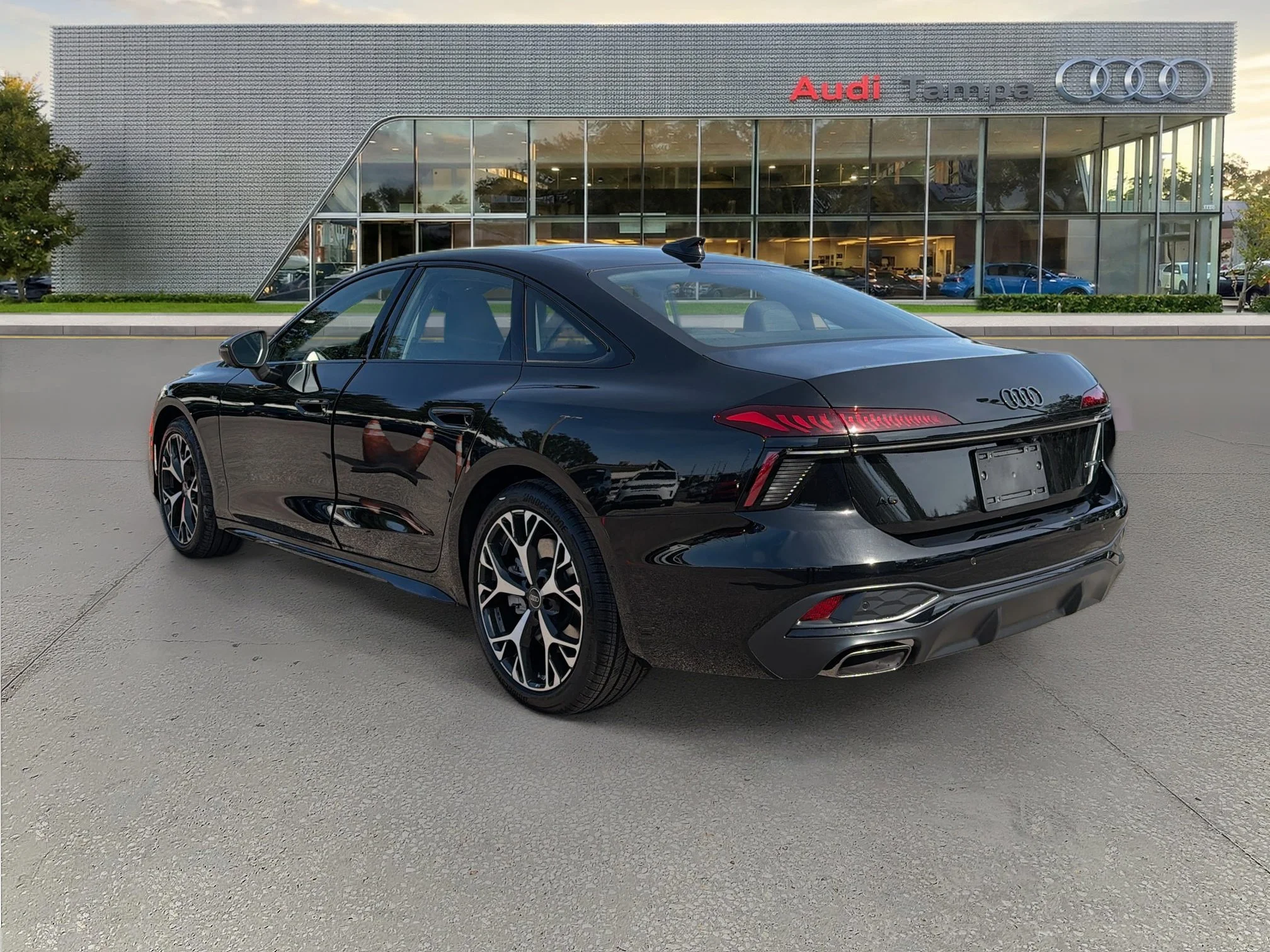 New 2026 Mythos Black Metallic Audi Premium Plus image 5