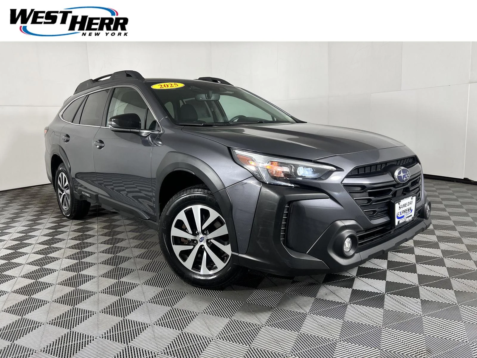Used 2025 Magnetite Gray Metallic Subaru Premium image 1