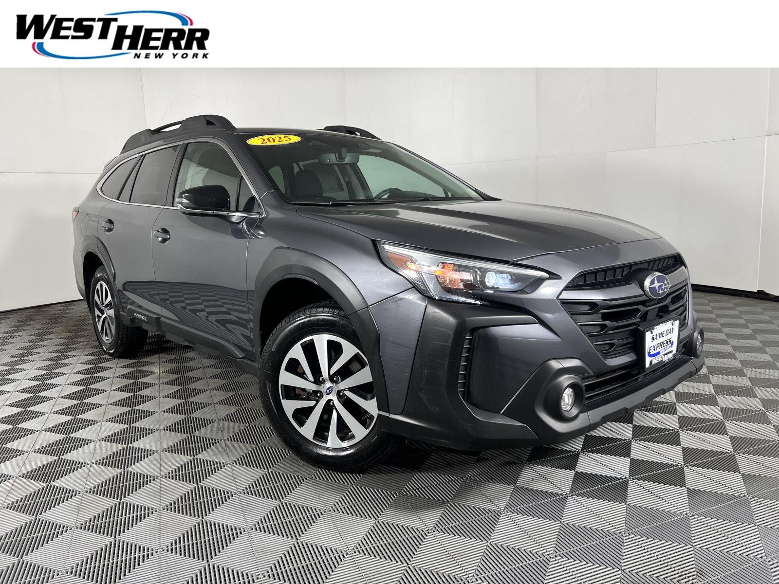 Used 2025 Magnetite Gray Metallic Subaru Premium image 1