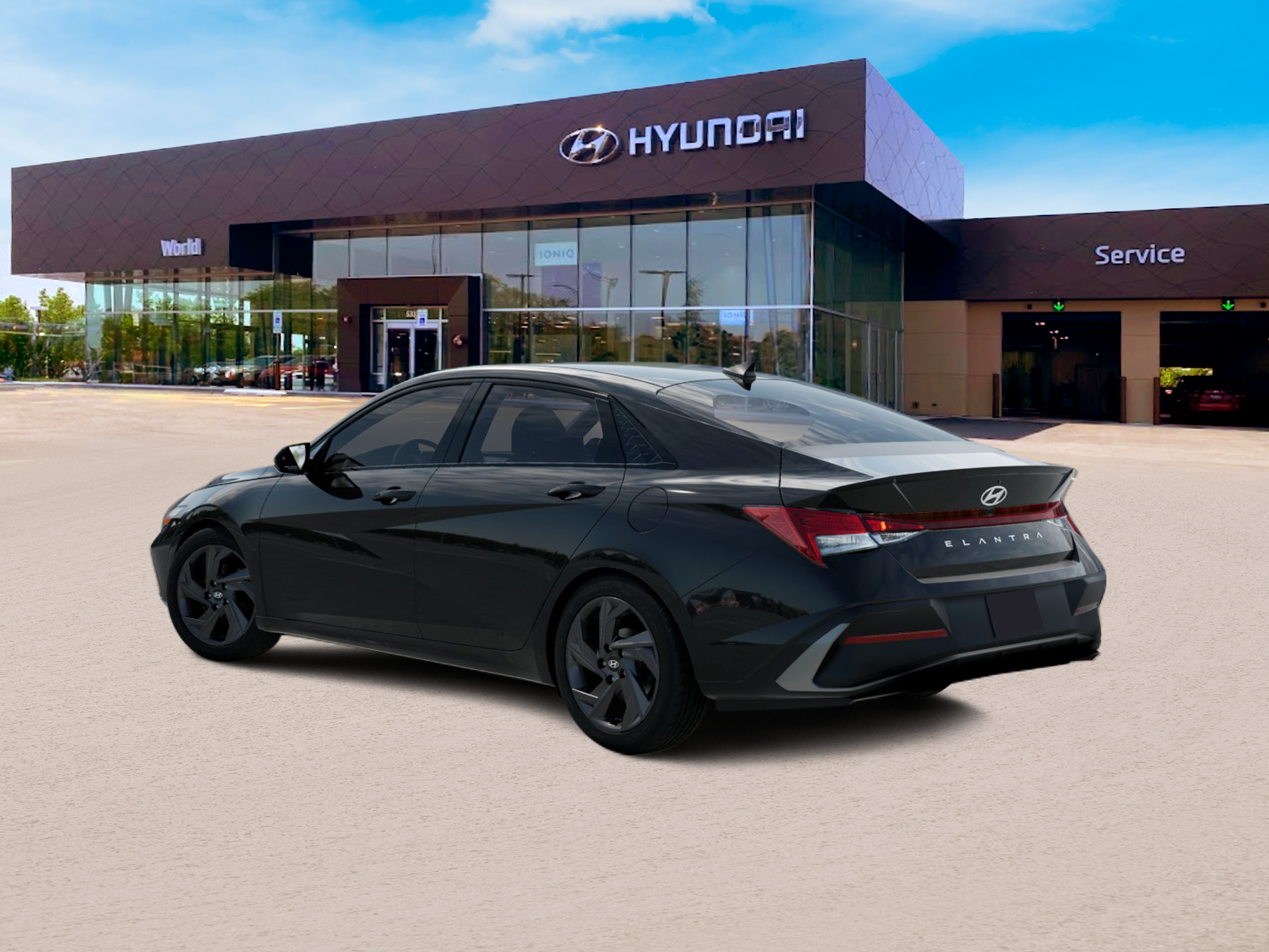 New 2026 Abyss Black Hyundai SEL Sport Plus image 4