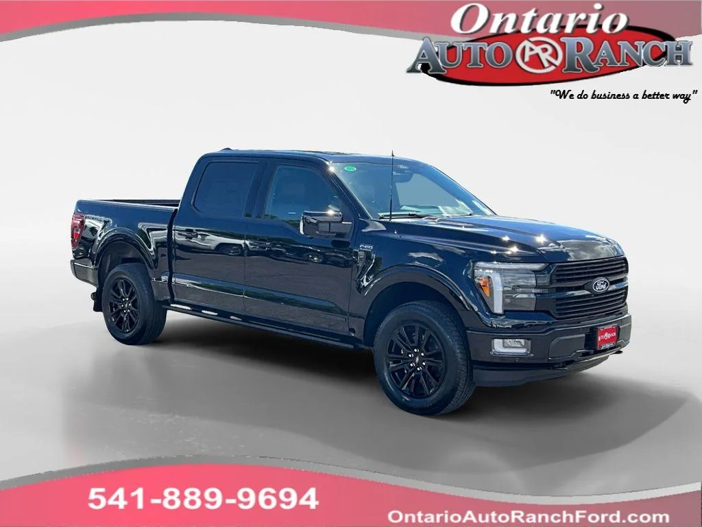 New 2026 AGATE BLACK METALLIC Ford Platinum image 1
