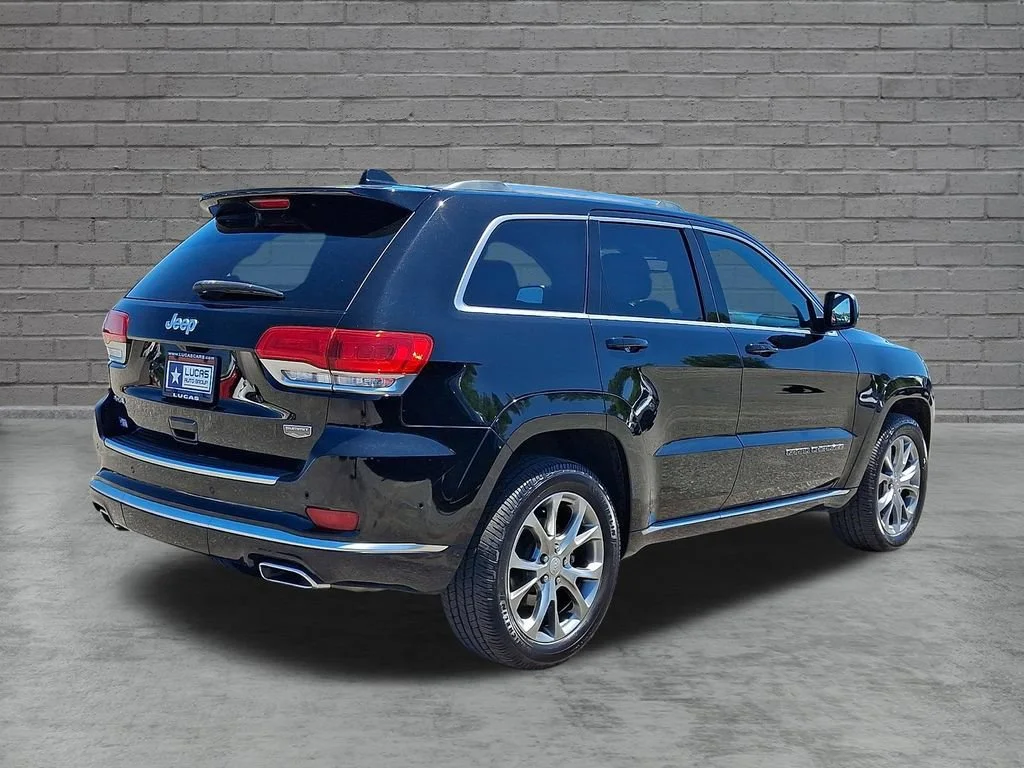 Used 2021 Diamond Black Crystal Pearlcoat Jeep Summit image 12