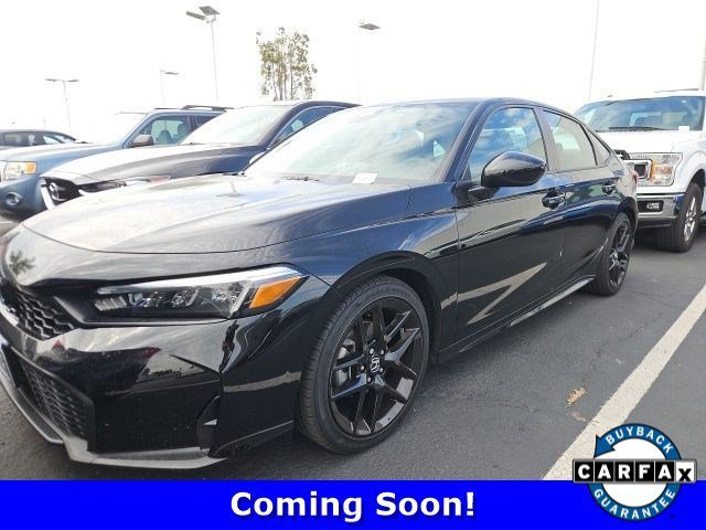 Certified Used 2025 Black Honda Sport image 1